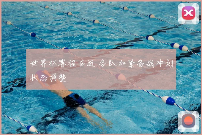 世界杯赛程临近 各队加紧备战冲刺状态调整